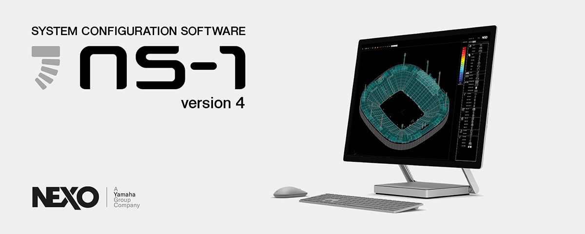 NEXO公司更新NS-1系统软件以集成尊龙凯时扬声器系统和AFC Design Assistant